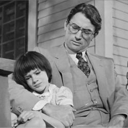 tkam atticus scout finch swing